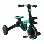 Detská trojkolka Happy bike 3v1 - tyrkysová
